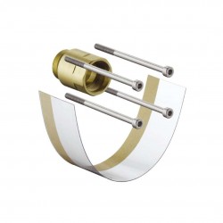 AXOR - Příslušenství Prodloužení pro základní těleso elektronické umyvadlové baterie pod omítku, montáž na stěnu (13594000)