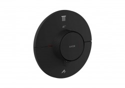 AXOR - ShowerSelect ID Termostatická baterie pod omítku, pro 2 spotřebiče, matná černá (36750670)