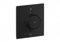 AXOR - ShowerSelect ID Termostatická baterie pod omítku, pro 2 spotřebiče, matná černá (36753670)