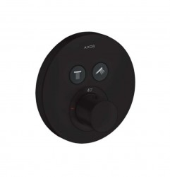 AXOR - ShowerSelect Termostat pod omítku pro 2 spotřebiče, matná černá (36723670)