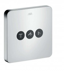 AXOR - ShowerSelect Uzavírací a přepínací ventil pro 3 spotřebiče, chrom (36773000)
