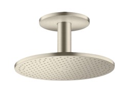 AXOR - ShowerSolutions Hlavová sprcha, průměr 30 cm, 2 proudy, kartáčovaný nikl (35304820)