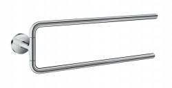 AXOR - Universal Circular Dvojitý držák na ručníky, chrom (42822000)