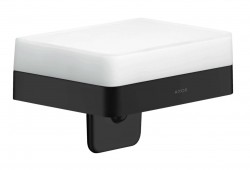 AXOR - Universal Dávkovač mýdla s držákem a poličkou, matná černá (42819670)