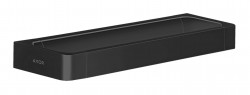 AXOR - Universal Polička s držákem ručníku, délka 37 cm, matná černá (42830670)