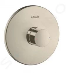 AXOR - Uno Sprchová podomítková baterie s rukojetí Zero, kartáčovaný nikl (45605820)