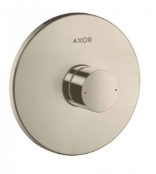 AXOR - Uno Sprchová podomítková baterie s rukojetí Zero, kartáčovaný nikl (45605820)