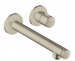 AXOR - Uno Umyvadlová podomítková baterie Select 220, kartáčovaný nikl (45113820)