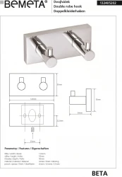BEMETA BETA dvojháček (132405202)