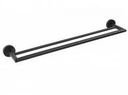 BEMETA DARK držák ručníků dvojitý 600 mm (104204050)