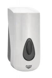 BEMETA Dávkovač tekutého mýdla 1000 ml manuální plast bílý (121109036)