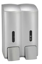 BEMETA Dávkovač tekutého mýdla dvojitý 2x300ml plast mat (121209135)