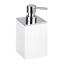 BEMETA GAMMA dávkovač tekutého mýdla 200ml na postavení, chrom/ bílá   145709314 (145709314)