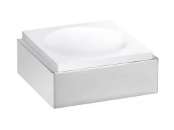 BEMETA GAMMA mýdlenka s konzolí na zeď, chrom/ bílá    145508312 (145508312)