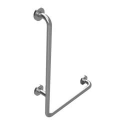 BEMETA HELP nástěnné opěrné držadlo levé s krytkou 890 mm nerez mat    301112042 (301112042)