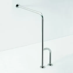 BEMETA HELP opěrné madlo pravé nerez, s krytkou   301122141 (301122141)