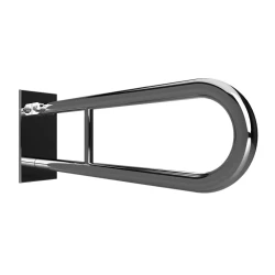 BEMETA HELP sklopné madlo ve tvaru U 600 mm nerez s krytkou   301607271 (301607271)