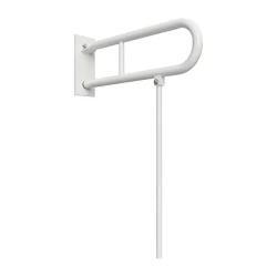 BEMETA HELP sklopné madlo ve tvaru U s opěrnou nohou 600mm bílý, s krytkou   301307073N (301307073N)