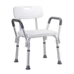BEMETA HELP stolička do sprchy s opěradlem a područkami    353125113 (353125113)