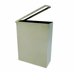 BEMETA Hranatý odpadkový koš nerez mat 25l (125115045)