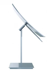 BEMETA Kosmetické zrcátko jednostranné hranaté na postavení 3x (116201312)