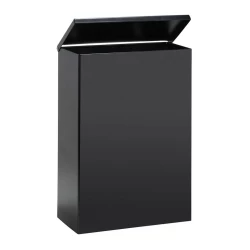 BEMETA Odpadkový koš hranatý 6L - závěsný černý    101915050 (101915050)