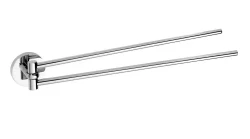 BEMETA OMEGA držák ručníků dvojitý otočný na jedné úchytce (104204191)