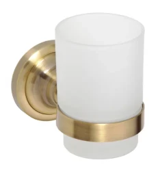 BEMETA RETRO bronz Držák kartáčků sklo (144110017)