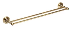 BEMETA RETRO bronz Držák ručníků dvojitý 600 mm vedle sebe (144104057)