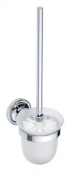BEMETA RETRO chrom WC štětka miska sklo (144313012)