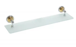 BEMETA RETRO zlato-chrom Polička skleněná (144202248)