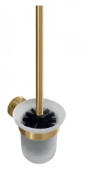 BEMETA SABLO zlatá mat WC štětka na pověšení na zeď   160113017 (160113017)