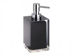 BEMETA VISTA dávkovač tekutého mýdla na postavení 250ml, čirá/černá   120109016-100 (120109016-100)