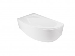 BESCO - Čelní panel CORNEA - Rozměr vany - 140 × 70 Způsob provedení - Pravé (VANCOR140PCP)