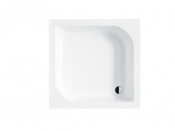 BESCO - Čtvercová sprchová vanička ARES - Nožičky k vaně - S nožičkami, Rozměr A - 70 , Rozměr B - 70 (VANKARES70)