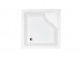 BESCO - Čtvercová sprchová vanička IGOR - Nožičky k vaně - S nožičkami, Rozměr A - 80, Rozměr B - 80 (VANKIGOR80)