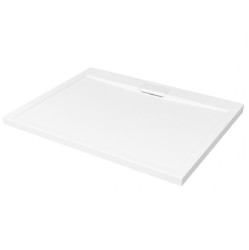 BESCO - Obdélníková sprchová vanička AXIM - Barva - Bílá, Rozměr A - 100, Rozměr B - 80 (VANKAXIM1080BB)