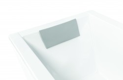 BESCO - Podhlavník COMFY - Barva - Šedá (VANZZWC)