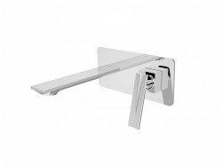 BESCO - Podomítková umyvadlová baterie ASPIRA chrom (BABUASCH)