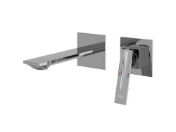 BESCO - Podomítková umyvadlová baterie ASPIRA chrom (BABUASCH)