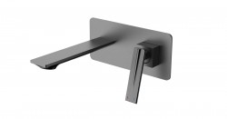 BESCO - Podomítková umyvadlová baterie ASPIRA grafitová (BABUASGR)