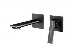 BESCO - Podomítková umyvadlová baterie ASPIRA grafitová (BABUASGR)