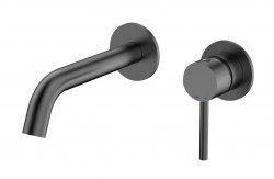 BESCO - Podomítková umyvadlová baterie VEO grafitová (BABUVSGR)