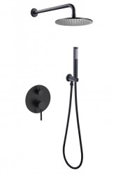 BESCO - Podomítkový sprchový set DECCO/ILLUSION I Černá (BABPDIICZ)