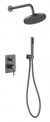 BESCO - Podomítkový sprchový set DECCO/ILLUSION I Grafitová (BABPDIIGR)