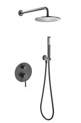 BESCO - Podomítkový sprchový set DECCO/ILLUSION I/VEO Grafitová (BABPDIIGR)