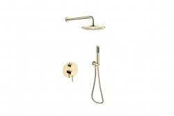 BESCO - Podomítkový sprchový set DECCO/ILLUSION I Zlatá lesklá (BABPDIIJZ)