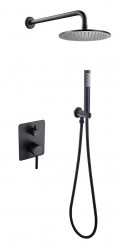 BESCO - Podomítkový sprchový set SLIM DECCO/ILLUSION II Černá (BABPDIIICZ)