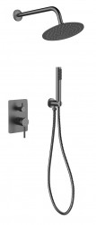 BESCO - Podomítkový sprchový set SLIM DECCO/ILLUSION II Grafitová (BABPDIIIGR)