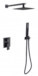 BESCO - Podomítkový sprchový set SLIM MODERN/VARIUM II Černá (BABPMVIICZ)